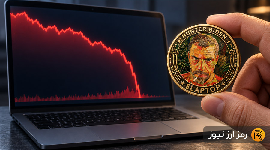 جنجال میم‌کوین LAPTOP هانتر بایدن؛ سقوط ۹۹ درصدی و سود میلیونی یک کیف پول