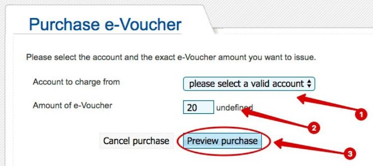 Purchase New e-Voucher
