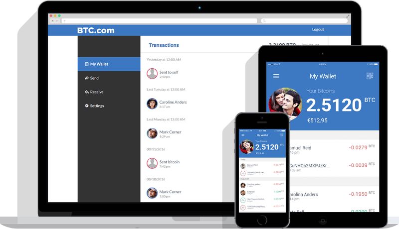 استخر استخراج بیت کوین BTC.com